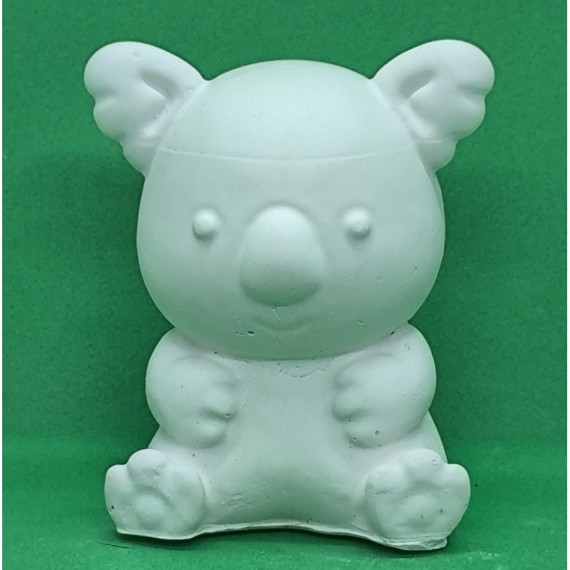 Гіпсова фігурка для розмальовування. Коала. Гіпсова фігурка для розмальовування. Коала.