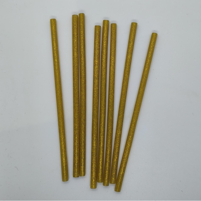 Клей для пістолета 7-мм золотистий. Клей для пістолета 7-мм золотистий.