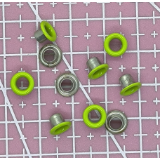 Люверси 4-мм салатові емальовані 10 шт.
