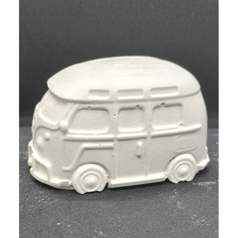 Гіпсова фігурка для розмальовування. Автобус. Гіпсова фігурка для розмальовування. Автобус.