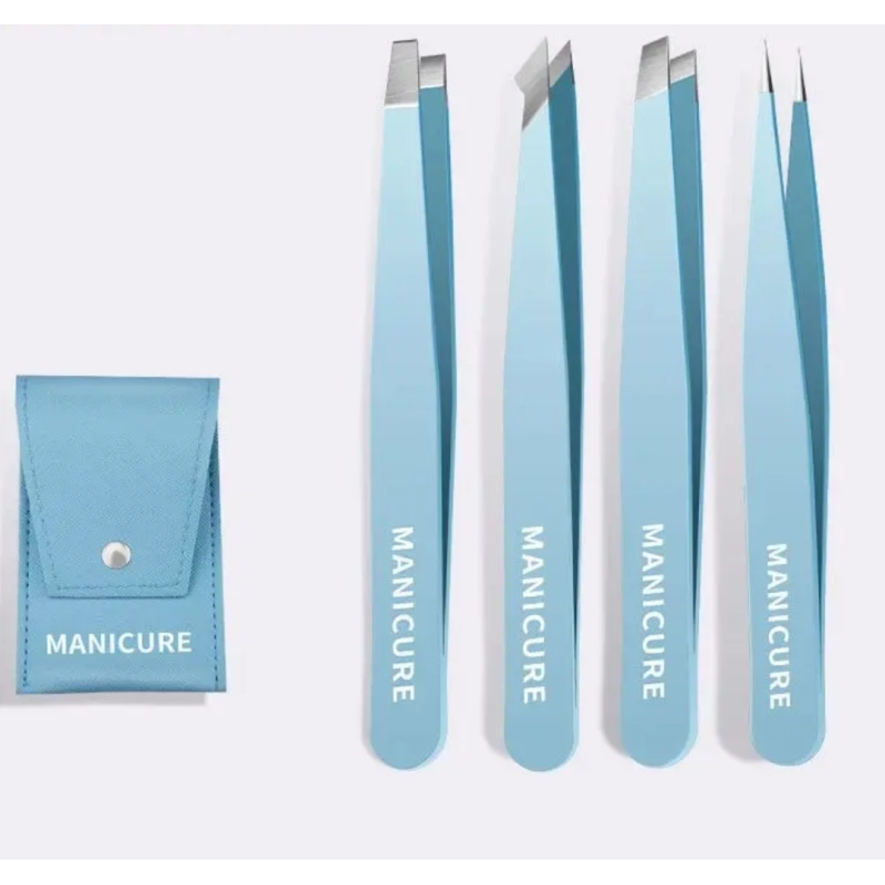 Набір пінцетів у чохлі.