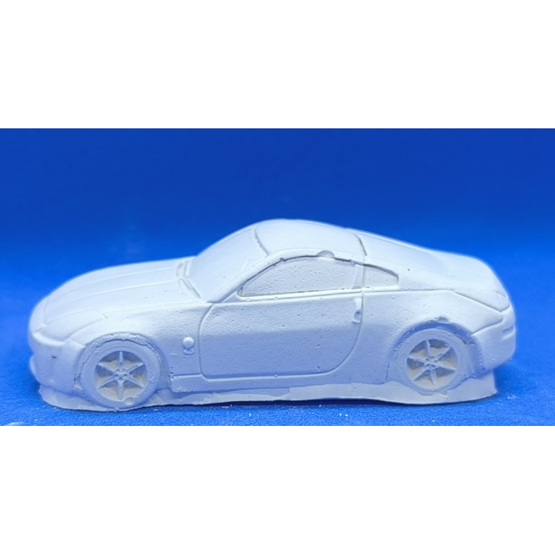 Гіпсова фігурка для розмальовування. Машинка перегонова міні.