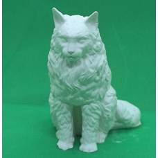 Гіпсова фігурка для розмальовування. Кіт Мей-кун.