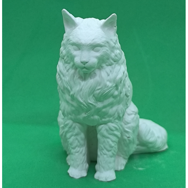 Гіпсова фігурка для розмальовування. Кіт Мей-кун. Гіпсова фігурка для розмальовування. Кіт Мей-кун.