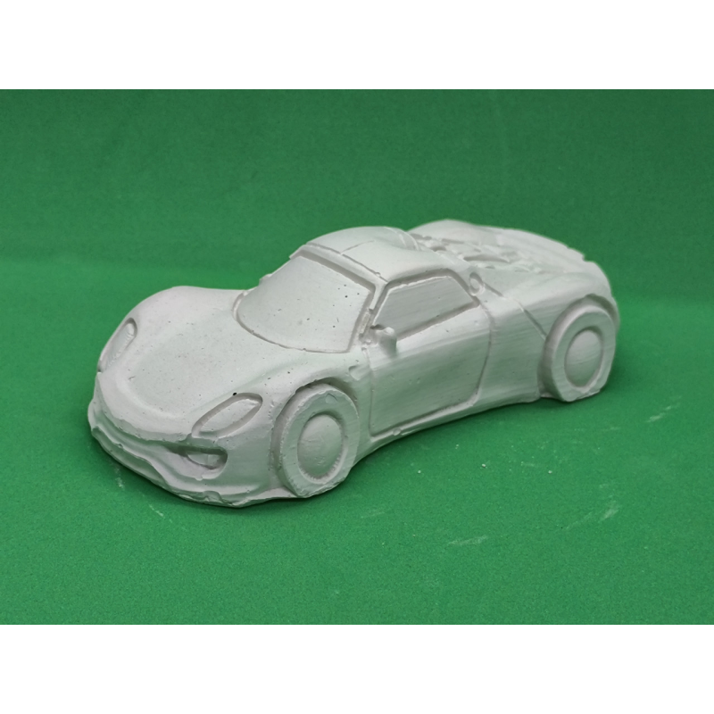 Гіпсова фігурка для розмальовування. Машинка спортивна.