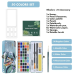 Акварельні фарби з перломутром 50 кольорів.