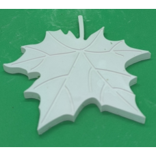 Гіпсова фігурка (барильєф) для розмальовування. Кленовий листочок.