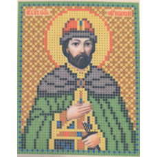 Схема для вишивання бісером ікони. Святий Олег