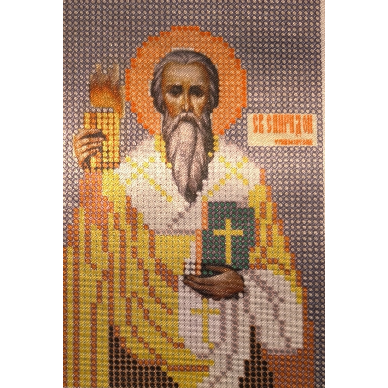 Схема для вишивання бісером ікони. Свято Спірідон