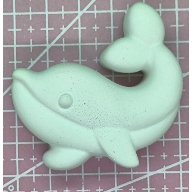 Гіпсова фігурка (барильєф) для розмальовування. Дельфін.