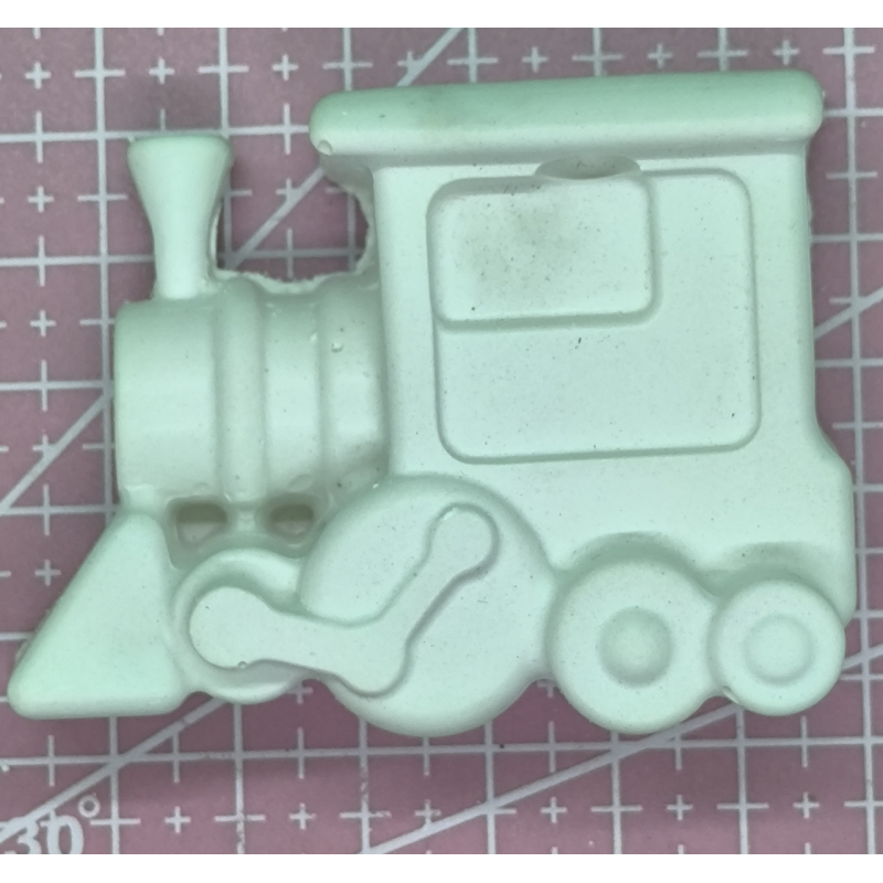 Гіпсова фігурка (барильєф) для розмальовування. Паровозик 1.