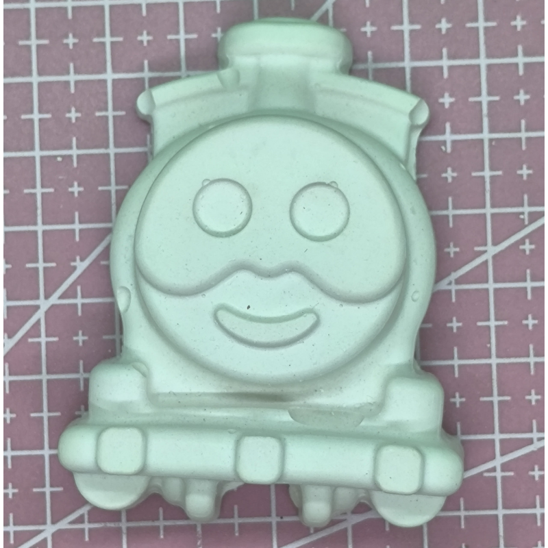 Гіпсова фігурка (барильєф) для розмальовування. Паровозик 2.