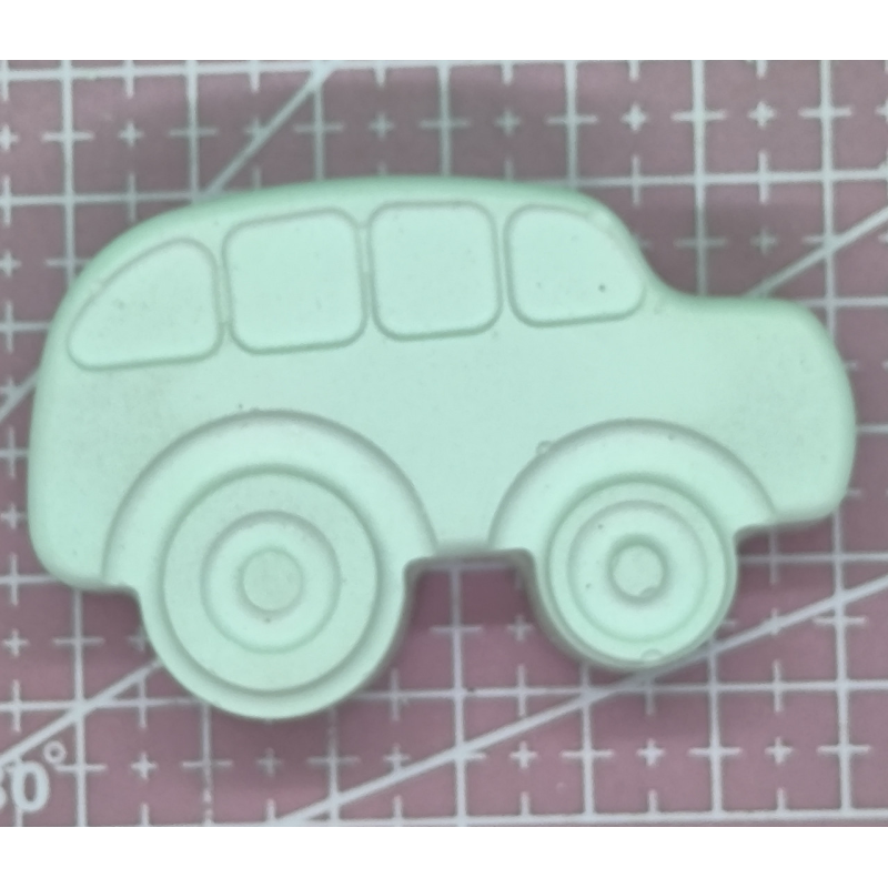 Гіпсова фігурка (барильєф) для розмальовування. Автобус 2.