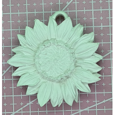 Гіпсова фігурка (барильєф) для розмальовування. Квітка.