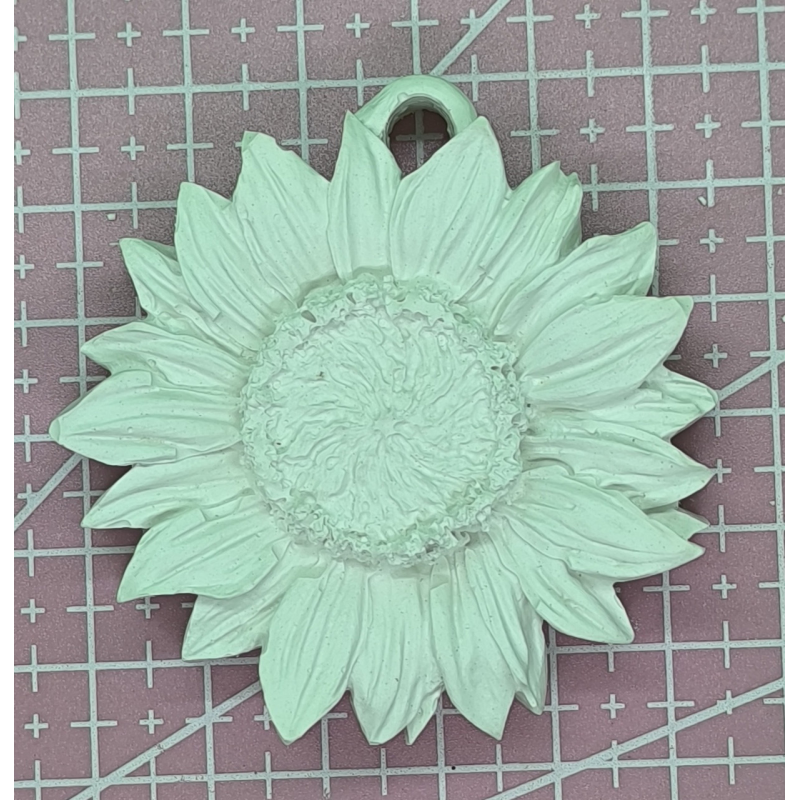 Гіпсова фігурка (барильєф) для розмальовування. Квітка.