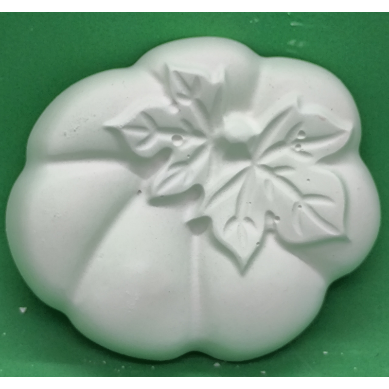 Гіпсова фігурка (барильєф) для розмальовування. Гарбуз 2.