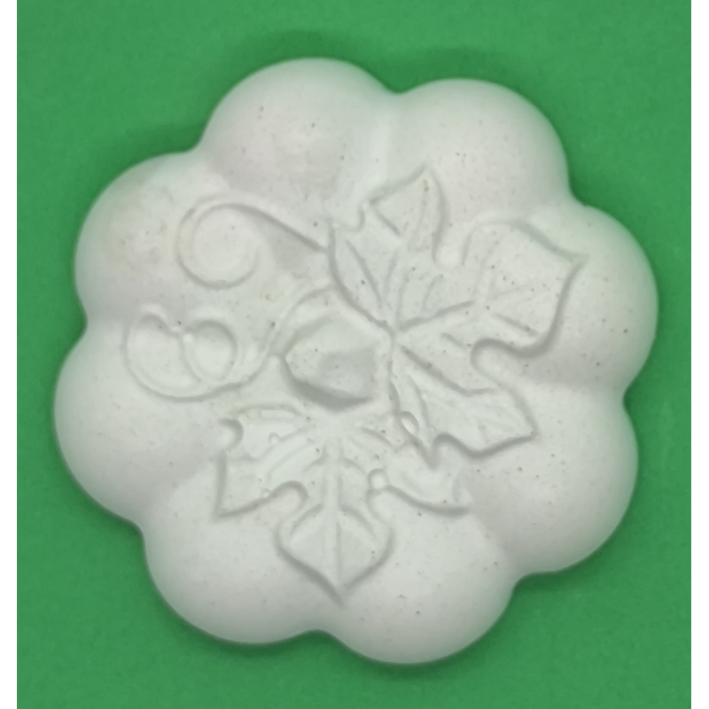 Гіпсова фігурка (барильєф) для розмальовування. Гарбуз 3.