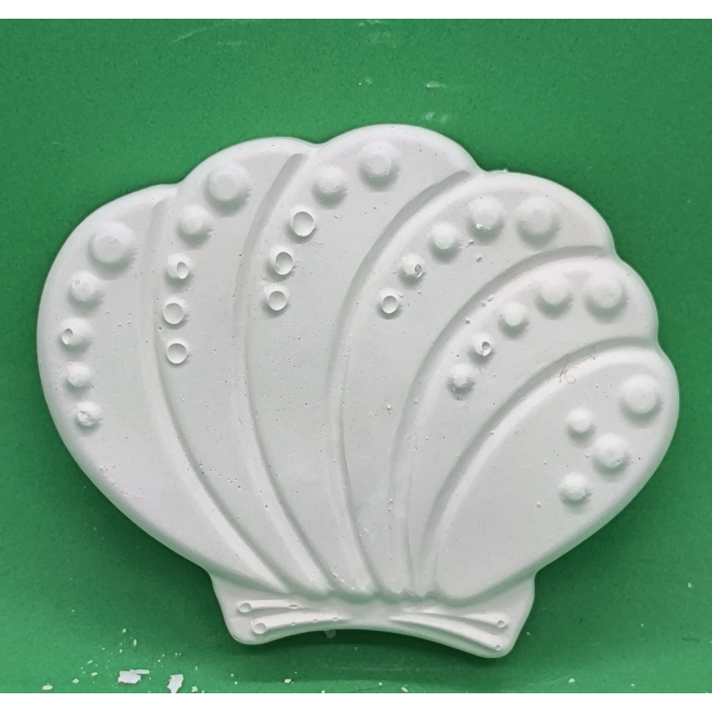Гіпсова фігурка (барильєф) для розмальовування. Мушля.