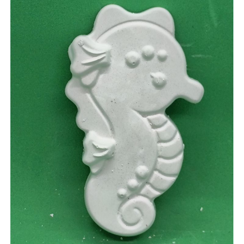 Гіпсова фігурка (барильєф) для розмальовування. Морський коник.