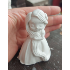 Гіпсова фігурка для розмальовування. Рапунцель.