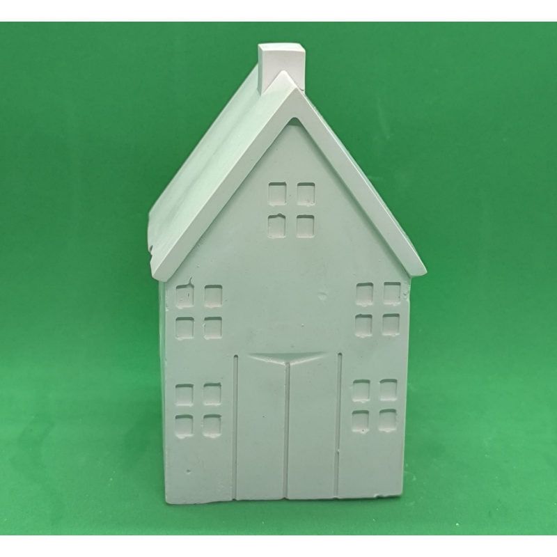 Гіпсова фігурка для розмальовування. Будиночок 2 поверхи.