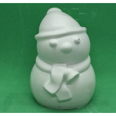 Гіпсова фігурка для розмальовування. Сніговик 2.