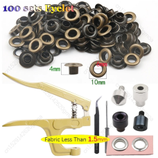 Пристрій для встановлення люверсів 6-10 мм із люверсами чорними