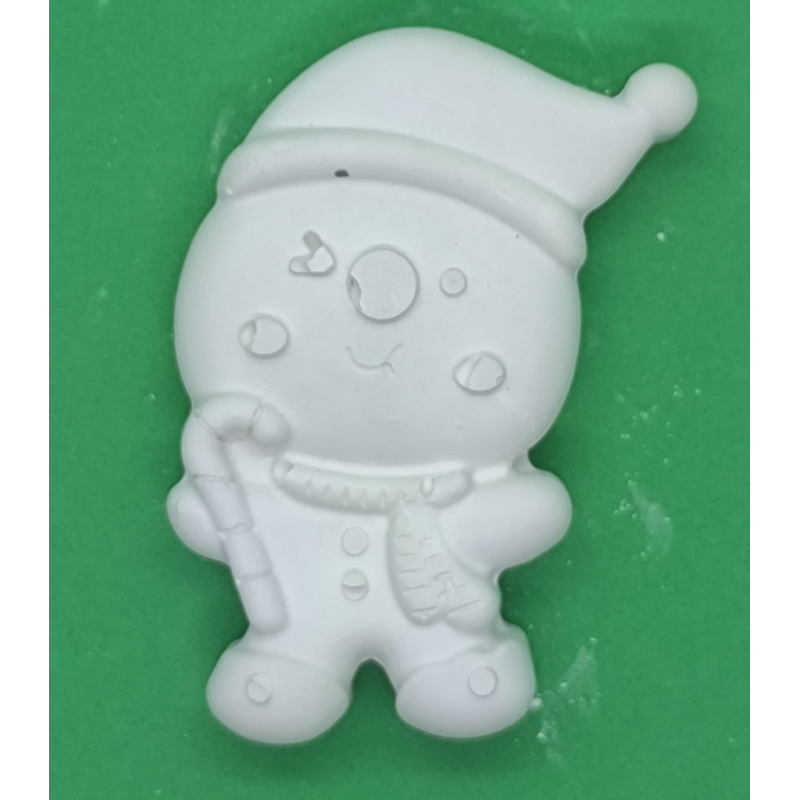 Гіпсова фігурка (барильєф) для розмальовування. Пряниковий чоловічок 2.