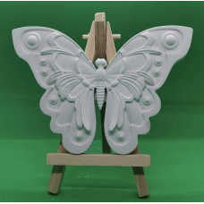 Гіпсовий барильєф. Декор для стіни. Метелик