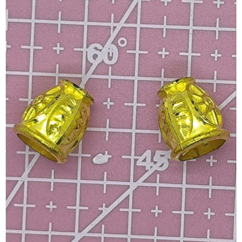 Наконечник, конечник для шнурка. Золотистий 2 шт. Наконечник, конечник для шнурка. Золотистий 2 шт.