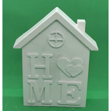 Гіпсовий барильєф. Декор для стіни. Будиночок