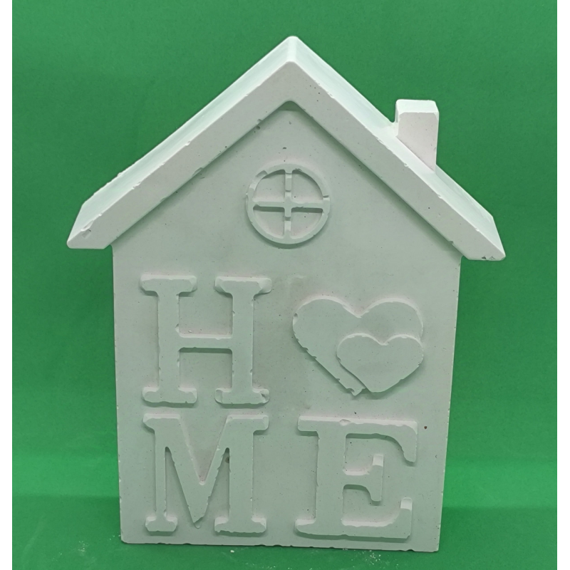 Гіпсовий барильєф. Декор для стіни. Будиночок