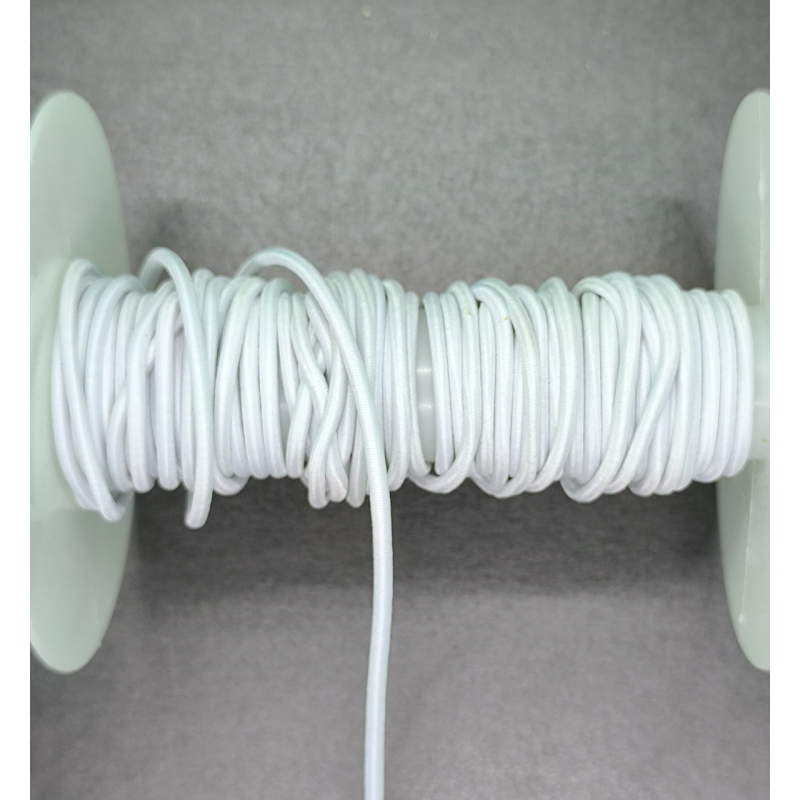 Гумка кругла 3 мм біла Гумка кругла 3 мм біла