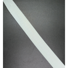 Гумка плоска 20 мм біла