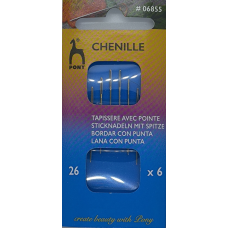 Голки Pony для вишивання No26 Pony (Індія) великим вушком