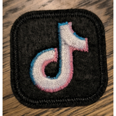 Аплікація для одягу. Тik-Tok 2.