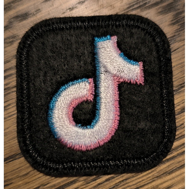 Аплікація для одягу. Тik-Tok 2.