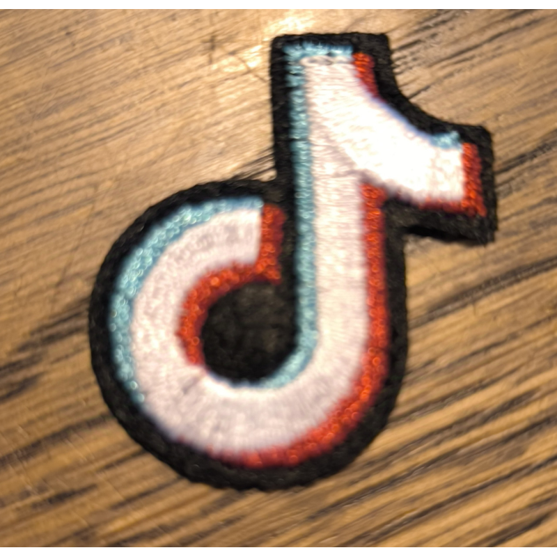 Аплікація для одягу. Тik-Tok 3.