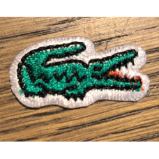 Аплікація для одягу. Крокодил.