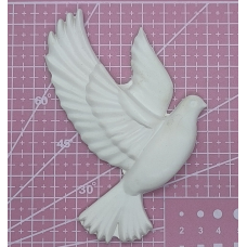 Гіпсовий барильєф. Декор для стіни. Блакитний.