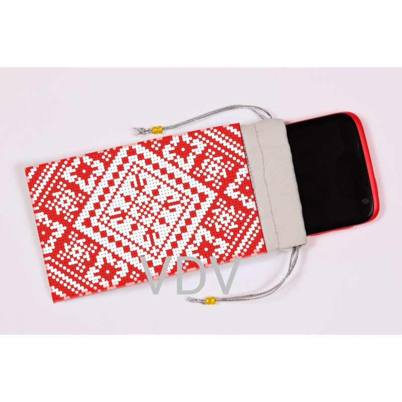 Футляр для телефона (заготовка для вишивання бісером) 19х8,5 см