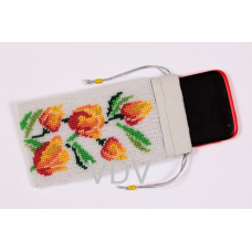 Футляр для телефона (заготовка для вишивання бісером) 19х8,5 см