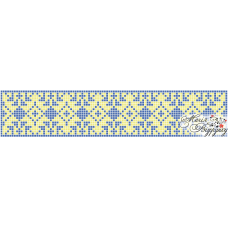 Браслет широкий (заготовка для вишивання) 22х5 см