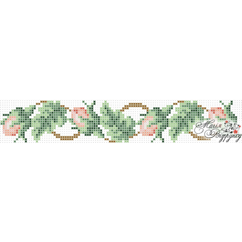 Браслет широкий (заготовка для вишивання) 22х5 см