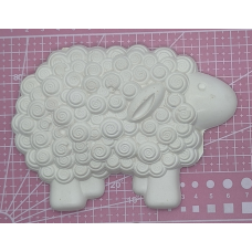 Гіпсовий барильєф. Декор для стіни. Барашок.