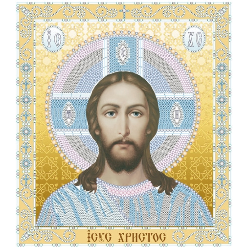 Набір для вишивання бісером. Образ  “Ісус Христос“