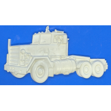 Гіпсовий барильєф. Декор для стіни. Вантажівка.