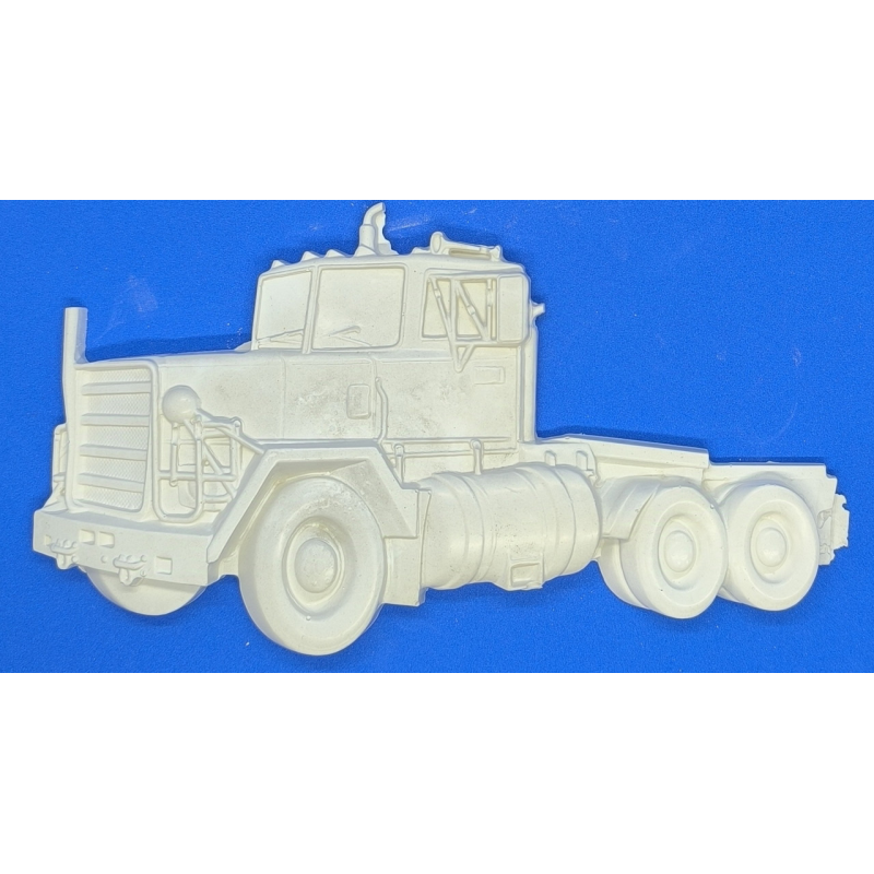 Гіпсовий барильєф. Декор для стіни. Вантажівка.