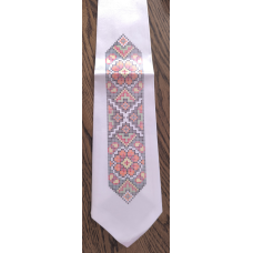 Заготівка жіночої краватки під вишивку бісером. Орнамент.