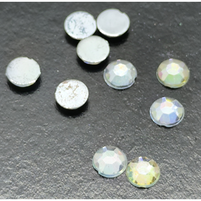 Стрази 6 мм білі (без клейової основи) Стрази 6 мм білі (без клейової основи)